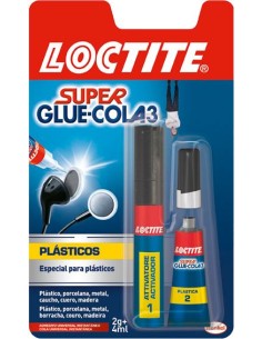 PEGAMENTO CIANOCRILATO 3GR SUPER GLUE 2056040 LOCTITE