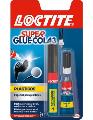 Pegamento s.glue3 02gr.2067172 de loctite caja de 12 unidades