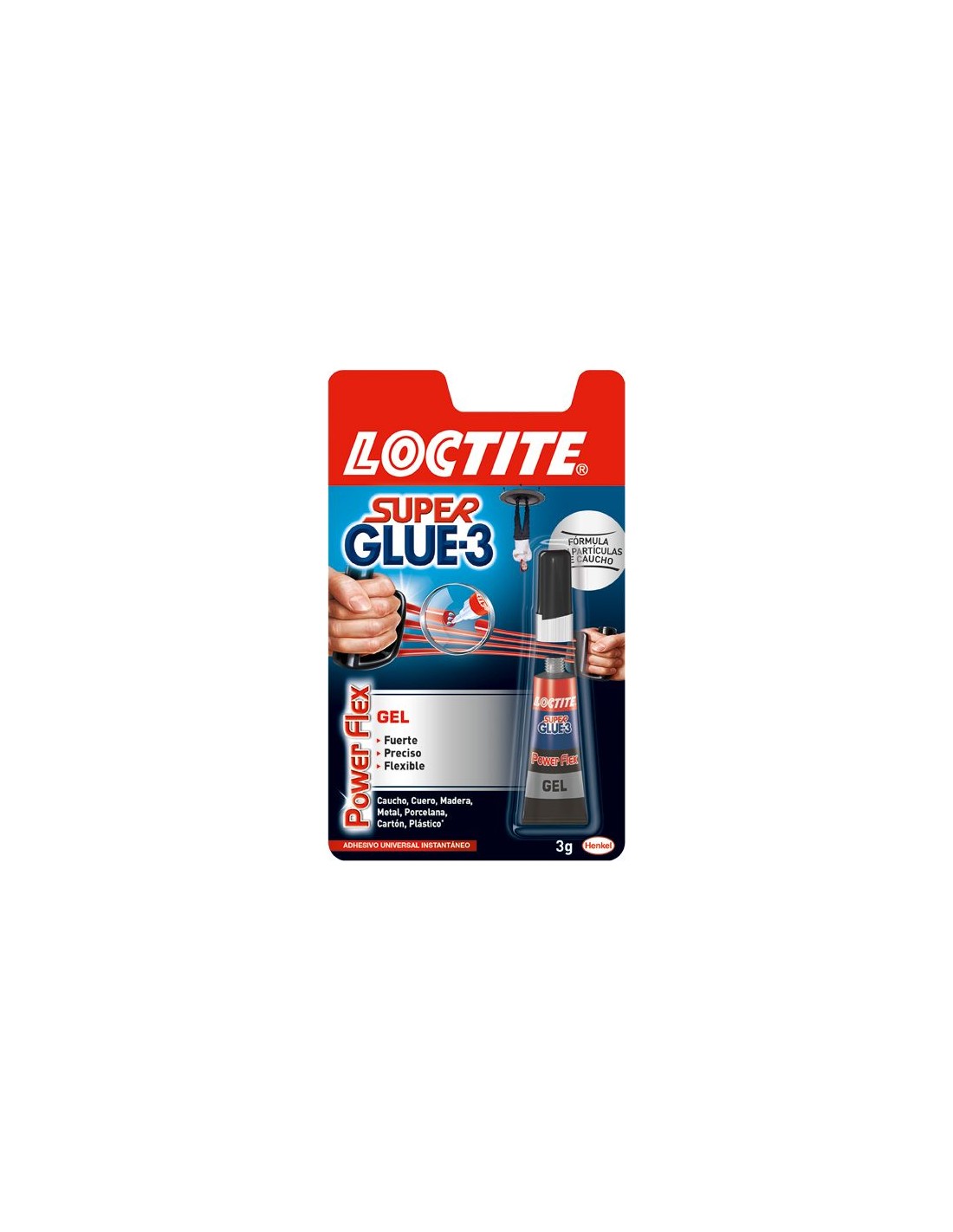 PEGAMENTO CIANOCRILATO 3GR SUPER GLUE 2056040 LOCTITE