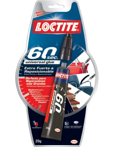 Pegamento s.glue3 60s 20g 066112/2066113 de loctite caja de 12