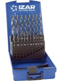 Juego brocas 1466/25271 hss 19pz con plastic de izar