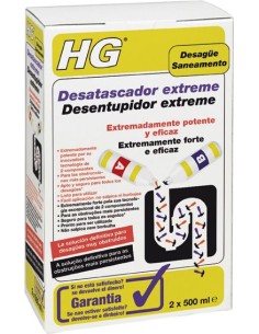 Desatascador extreme 343100109 1l de hg caja de 6 unidades