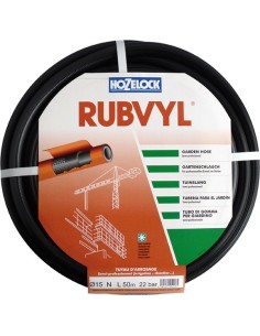 Mang.rubvil 105234/19mm goma negra r/50m de hozelock