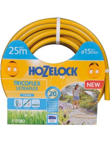 Mang.tricoflex ultraflex 117023 15mm 25m de hozelock