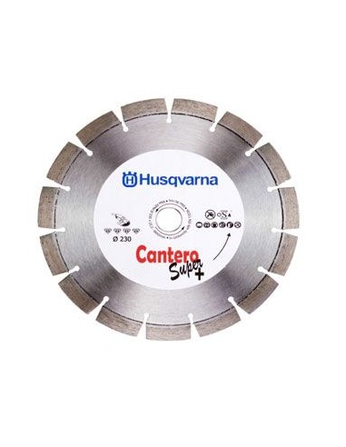 Disco cantero super 543031876-230mmx22,2 de husqvarna