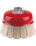 Cepillo amoladora tog-080x0,30xm14 latonado con guarda de jaz-zubiaurre