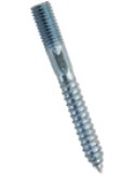 Tornillo doble rosca m-08x50 inoxidable a2 de recense caja de 50 unidades