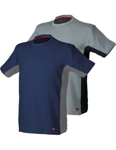 Camiseta stretch 8175 gris/negro t-xl de starter