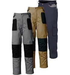 Pantalon stretch beige/negro 8730c t-m de starter