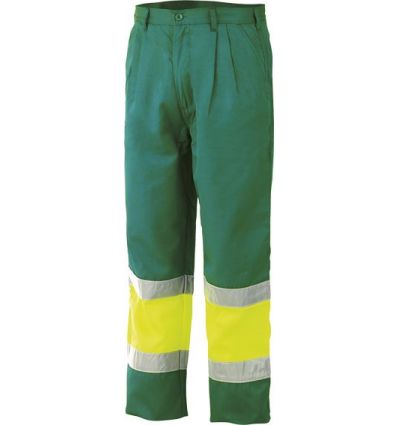 Pantalon a.v.verde/amarillo 8539av t-xxl de starter
