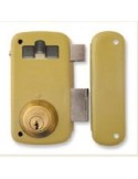 Cerradura 5056-a/70d hierro esmaltado de lince