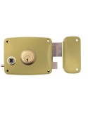Cerradura 5125-b/12d hierro esmaltado de lince