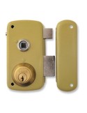 Cerradura 5056-b/70d hierro esmaltado de lince
