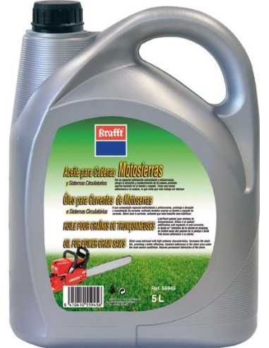 Aceite cadena motosierra 55945-5 lt. de krafft