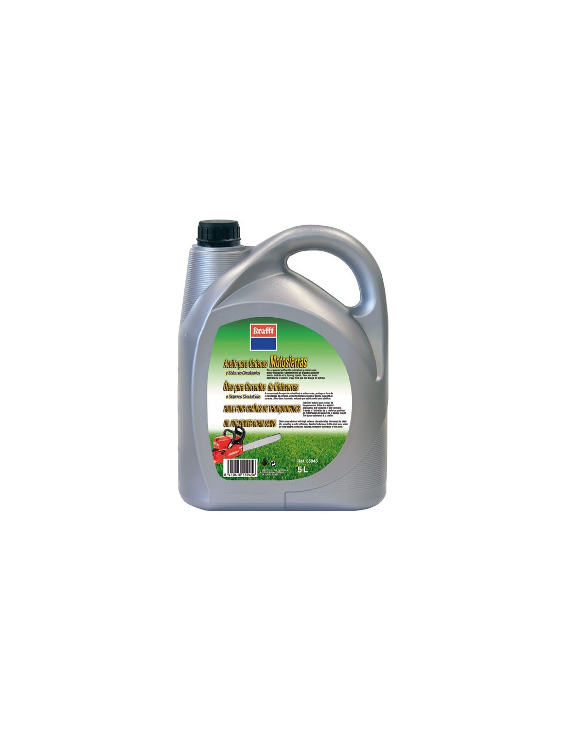 ▷ Aceite cadena motosierra 55945-5 lt. de krafft ®