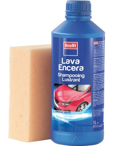 Lava-encera 1lt + esponja 14075 de krafft