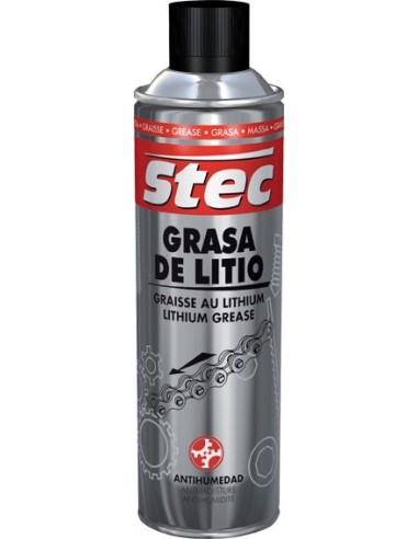 Grasa litio spray 400ml 33943 de krafft caja de 12 unidades