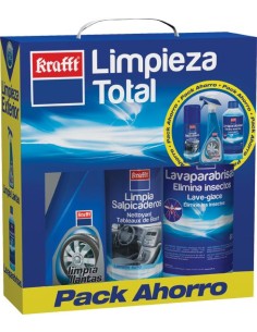 Kit auto limpieza total 17874 de krafft