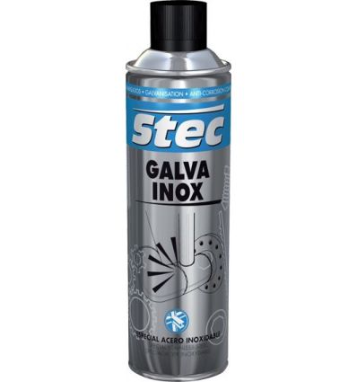 Spray galva inox 31713 400ml de krafft caja de 12 unidades