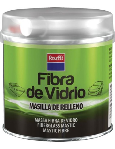 Masilla repar.c/fibra vidrio 14462 250gr de krafft