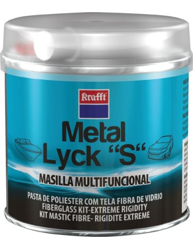 Masilla poliester metal-lyck 14432 250gr de krafft