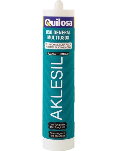 Silicona aklesil 58156-280ml trans de quilosa caja de 24