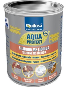 Silicona ms liquida 49262 1kg blanco de quilosa caja de 6