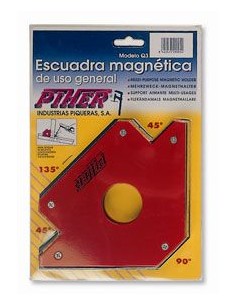 Escuadra q-2 mediana 110mm magnetica de piher