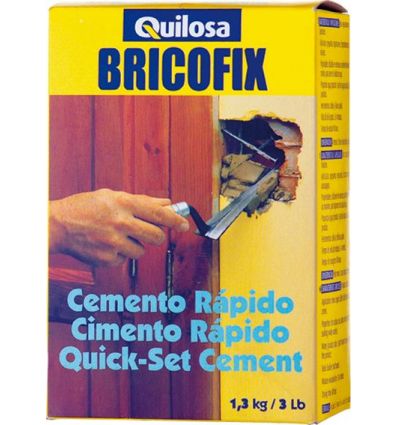 Bricofix cemento 88195-1,3kg rapido de quilosa caja de 10