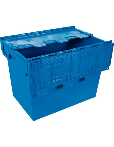 Euro caja c/tapa 6444-t 600x400x440 75lt de tayg