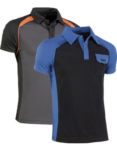 Polo top range cool way 994 t-xl azu/ngr de juba