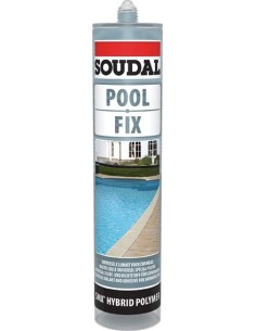 Masilla piscinas 290ml-132544 trans. de soudal caja de 6