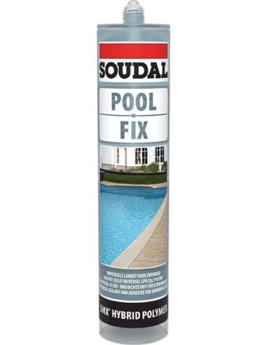 Masilla piscinas 290ml-132544 trans. de soudal caja de 6