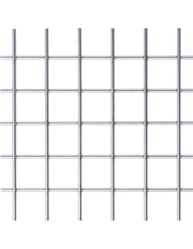 Malla elec.galv.06x06x0,6mm 1,00x05m de s.i.b.