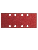 Lija rectangular 8 perforaciones con velcro 93x186 g060 bl10 de bosch construccion / industria