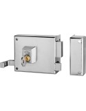 Cerradura sobreponer 125a-12 izq/1 hierro esmaltado de cvl