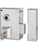 Cerradura sobreponer 156br-70 izq/1 hierro esmaltado de cvl