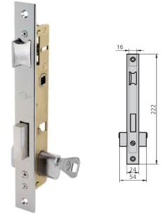 Cerradura embutir 1975/0 hn de cvl