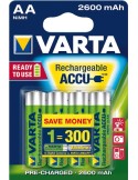 Pila recargable 5716-lr/hr-06 aa bli(4)varta de varta caja de 10 unidades