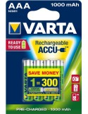 Pila recargable 5703-lr/hr-03 aaa bli(4) var de varta caja de 10 unidades