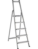 Escalera peldaño ancho soldada 1,34m 6 peldaños de marca