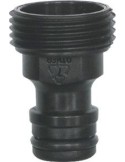 Racor macho con r 3/4" 9801404 bl de aqua caja de 10 unidades