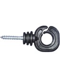 Aislador n-4 rosca madera de llampec caja de 25 unidades