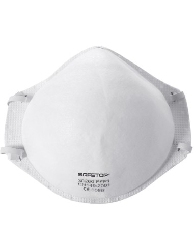 Mascarilla 30200 celulosa ffp1 3capas de safetop caja de 20