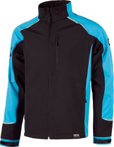 Chaqueta workshell s9498 ngr/azul t-xl de workteam