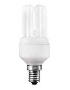 Lampara ahorro dtar e14-08w/827 220-240v de osram caja de 6