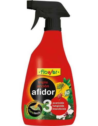 Afidor triple accion 30614 500ml spray de flower caja de 24