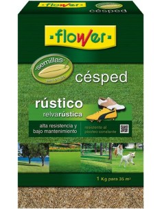 Semillas cesped rustico 10788 1kg de flower caja de 10 unidades