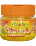 Gel citronela mosquitos 1-20523 125gr de flower caja de 40 unidades