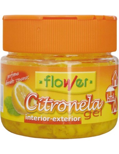 Gel citronela mosquitos 1-20523 125gr de flower caja de 40